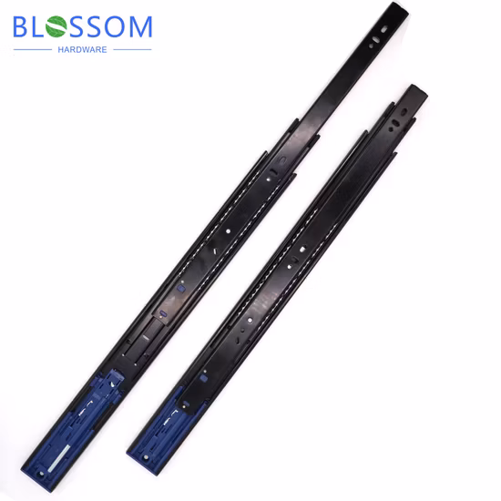 Push to Open + Soft Closing Adjustable Concealed Tool Box Draw Guides Drawer Rail Slide