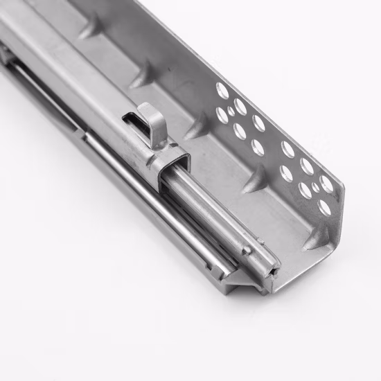 Soft Close Single Extension Drawer Slide Bottom Concealed with 2D/3D Clip