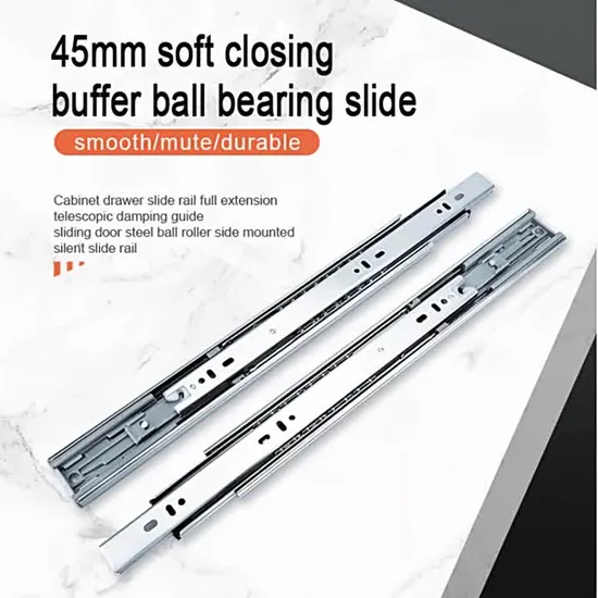 18&prime;&prime; Soft Close Ball Bearing Drawer Slides for Tool Box Runner
