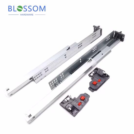 12 Inch American Type Undermount Heavy Duty Extension Soft Close Drawer Slide for Bathroom Cabinet Tool Box Furniture Drawer