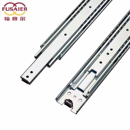 76mm Heavy Duty Full Extension Ball Bearing Large Tool Box Cabinet Telescopic Channnel Drawer Slide