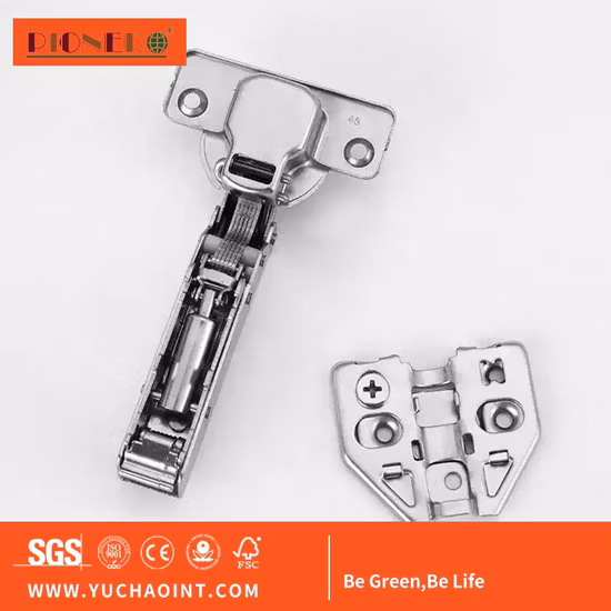 Clip on European Kitchen Cabinet Hinges Soft Close Door Hinges