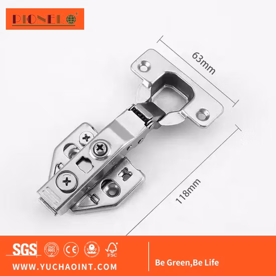 Furniture Soft Close 3D Cabinet Door Hinges Bisagra