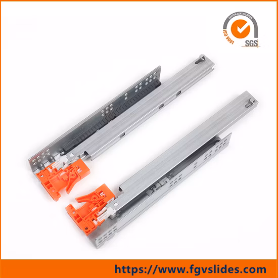 Bottom Mount Full Extension Drawer Slide for Home Furniture