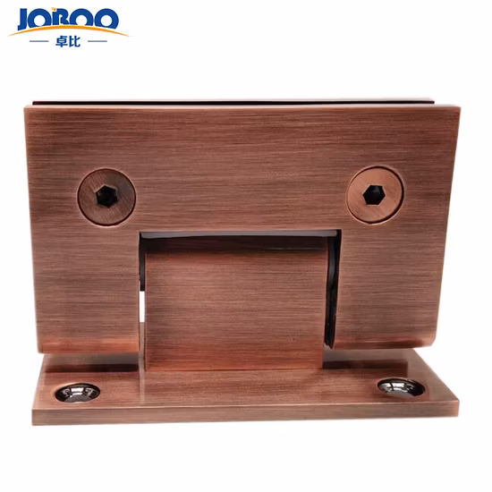 High Quality European Style Standard Solid Brass Glass Door Hinge