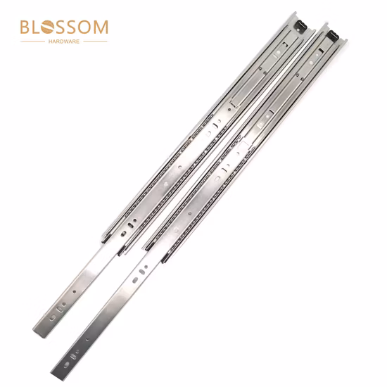 Drawer Runner Ball Bearing Telescopic Channel Sliding Rail Wardrobe Drawer Slides