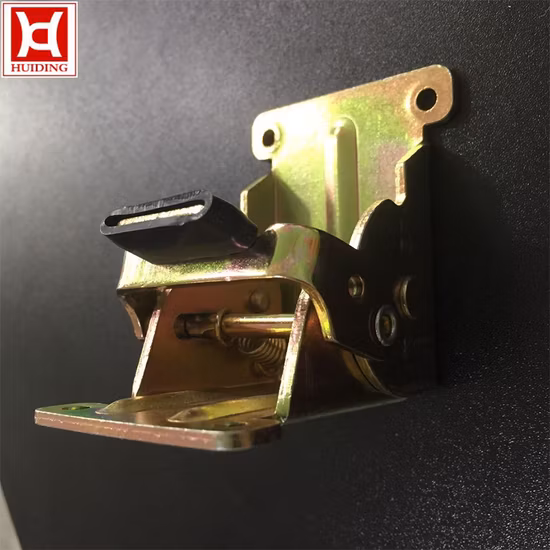 Cheap Price Factory Wholesale 90 Degree Galvanized Steel Table Leg Hinges Silver Yellow